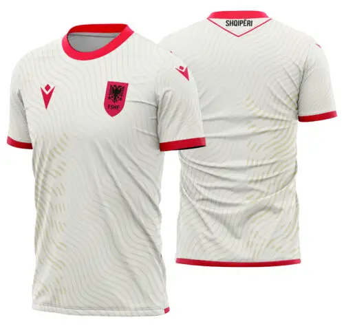 Arte Vetor Camisa Albania Away 2026