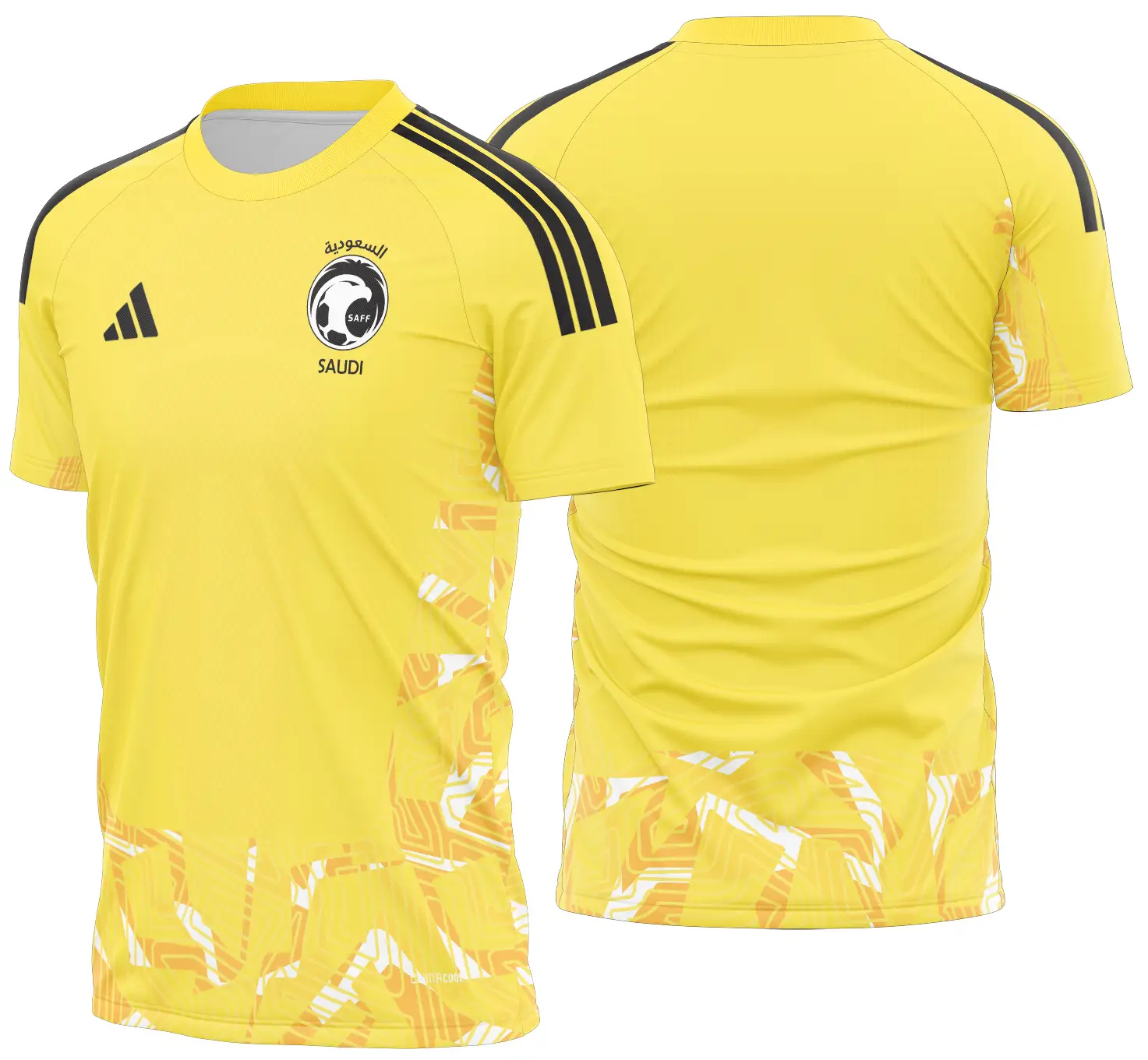Arte Vetor Camisa Arabia Saudita Goleiro I 2026
