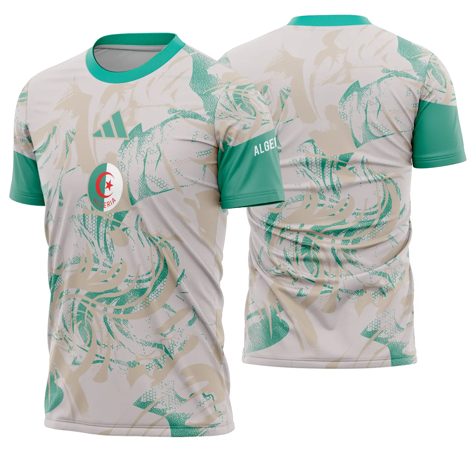 Arte vetor camisa Argelia Pre-jogo 2026
