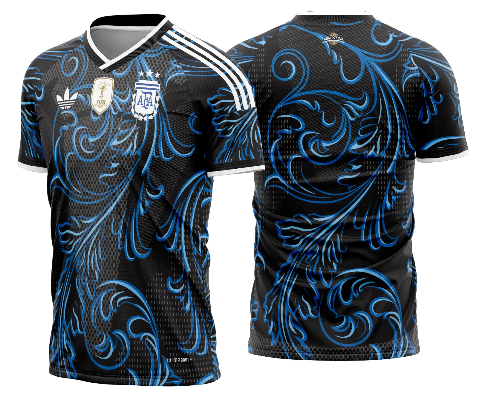 Arte vetor camisa Argentina Reserva 2026