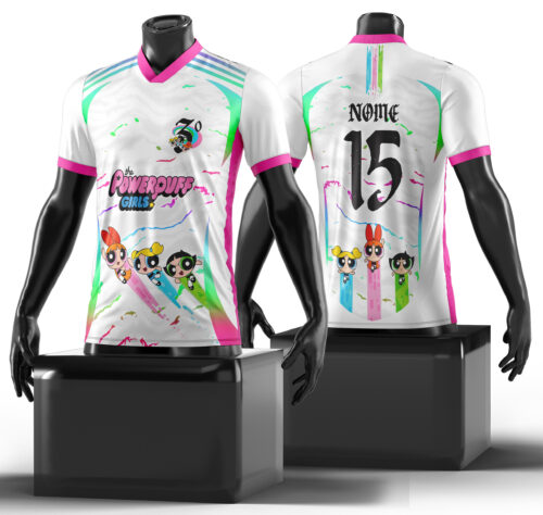 Arte Vetor Camisa Interclasse Meninas Superpoderosas 2024