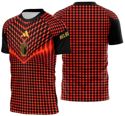 Arte Vetor Camisa Belgica Pre-jogo 2026