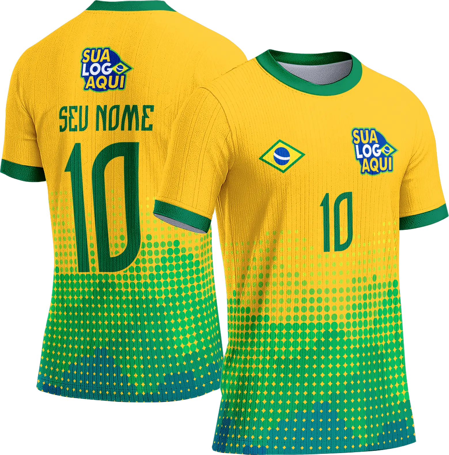 Arte vetor camisa Brasil concept Copa do Mundo 049