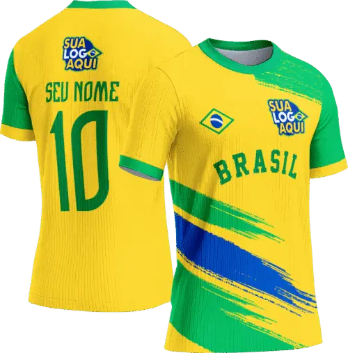 Arte vetor camisa Brasil Copa do Mundo 078