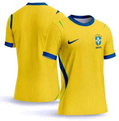 Arte Vetor Camisa Brasil concept 2026