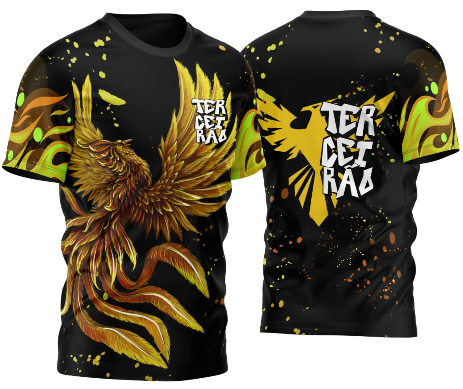 Arte Vetor Camisa Terceirao Fenix Mod-128