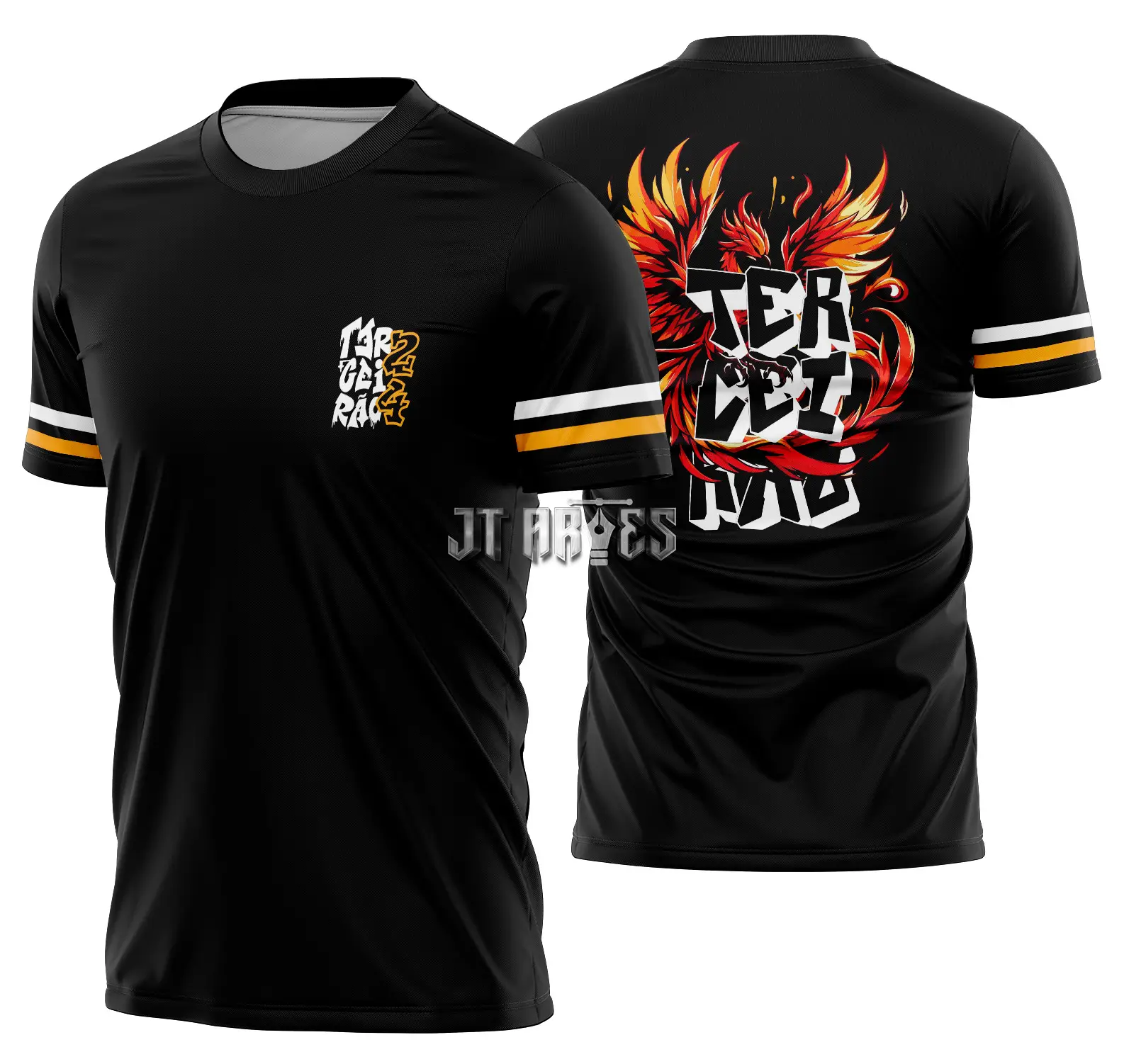 Arte Vetor Camisa Terceirao Fenix Mod-162