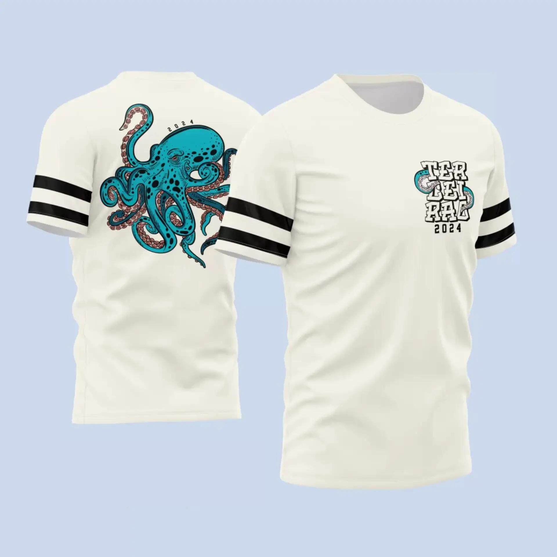 Arte Vetor Camisa Terceirao Polvo 2024 Mod-43