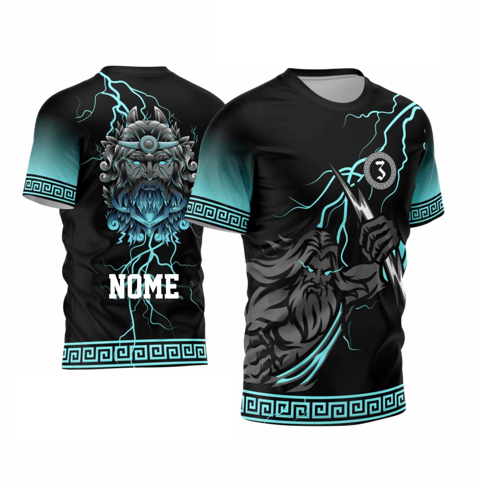 Arte Vetor Camisa Terceirao Zeus Mod-75
