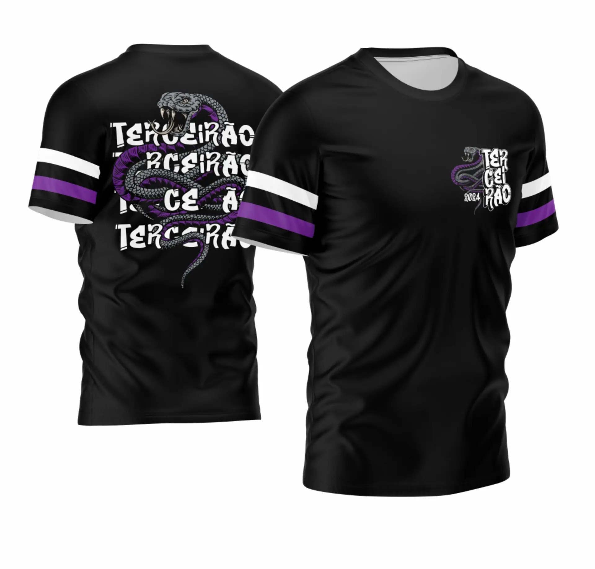 Arte Vetor Camisa terceirao cobra 2024 Mod-21