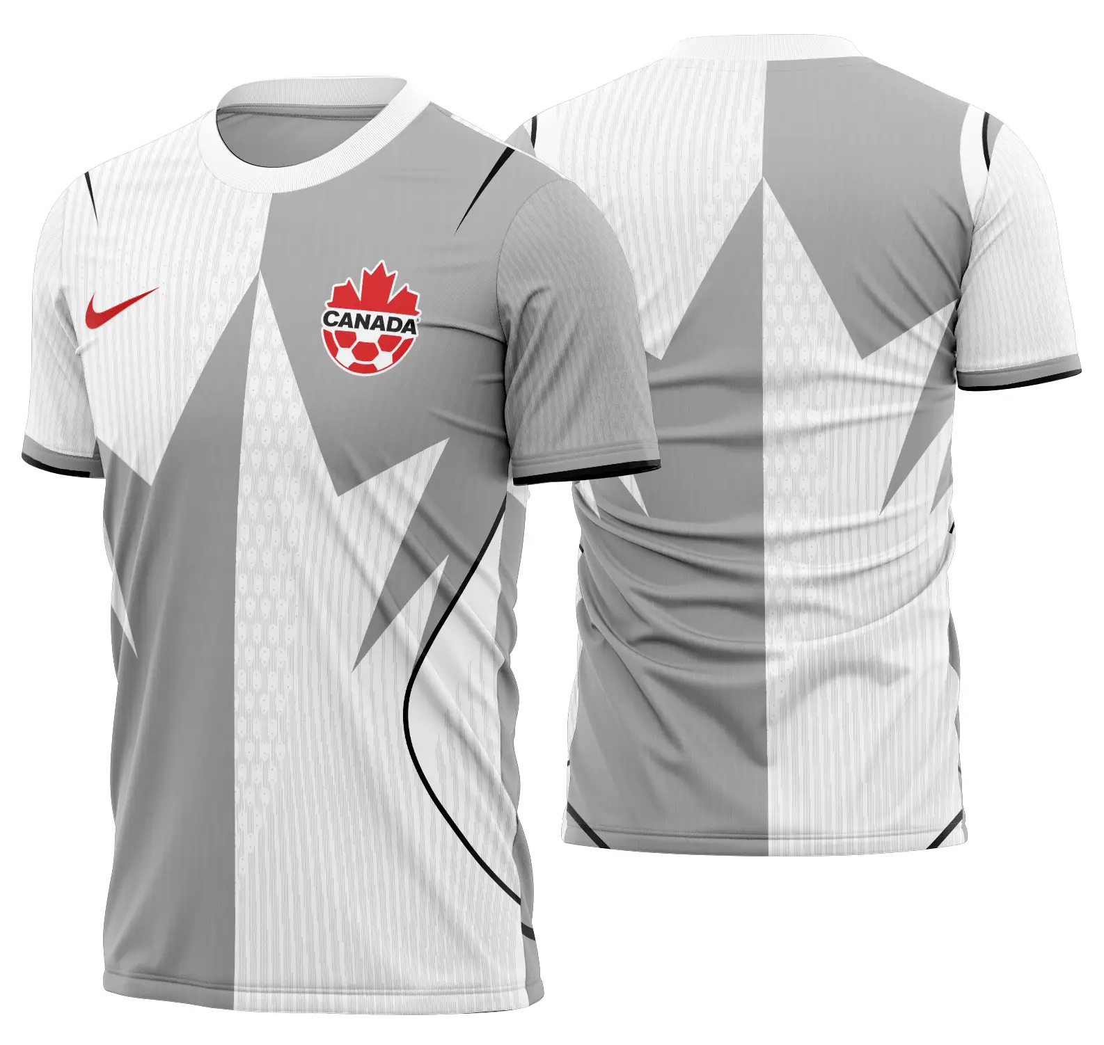 Arte Vetor Camisa Canada visita 2026