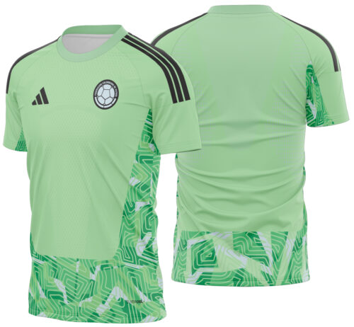 Arte Vetor Camisa Colombia Goleiro II 2026