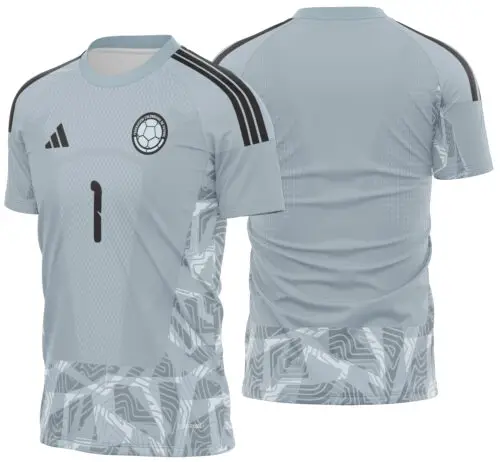 Arte Vetor Camisa Colombia Goleiro I 2026