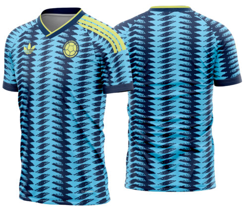 Arte Vetor Camisa Colombia Reserva 2026