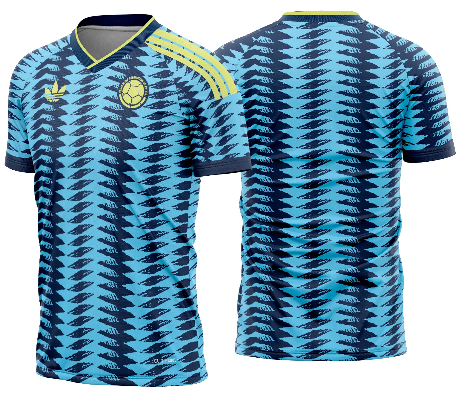 Arte Vetor Camisa Colombia Reserva 2026