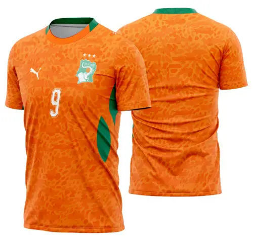 Arte Vetor Camisa Costa Marfim titular 2026