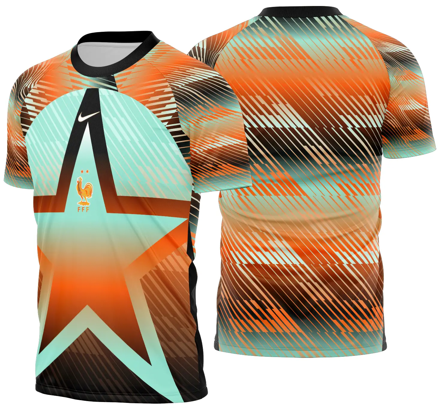 Arte Vetor Camisa França goleiro 2026