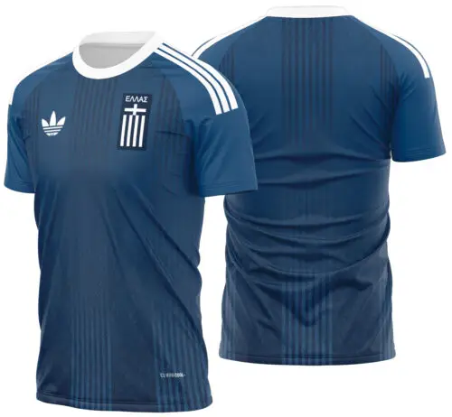 Arte Vetor Camisa Grecia Away 2026