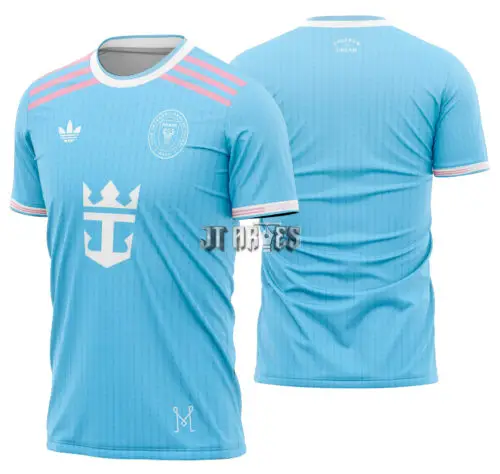 Arte Vetor Camisa Inter Miami Tercera 2025