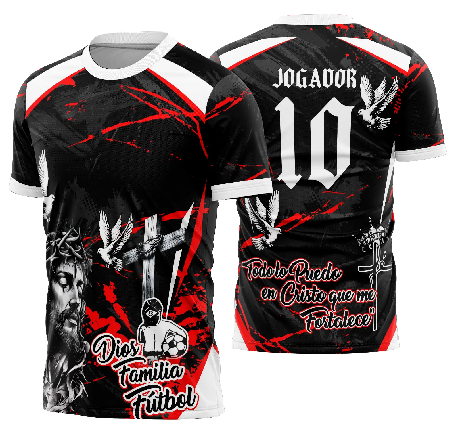 Arte Vetor Camisa Interclasse cristo Mod-913