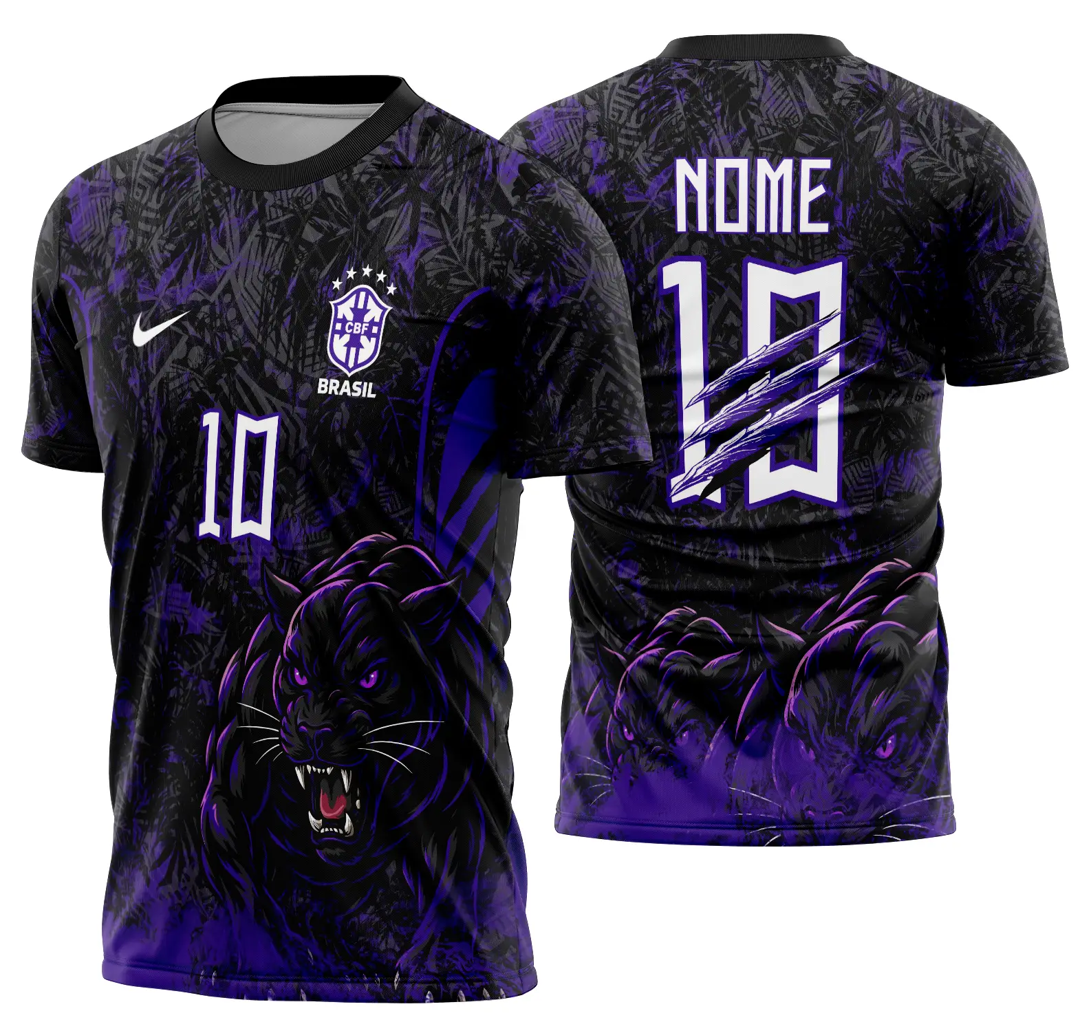 Arte Vetor Camisa Interclasse pantera Mod-905