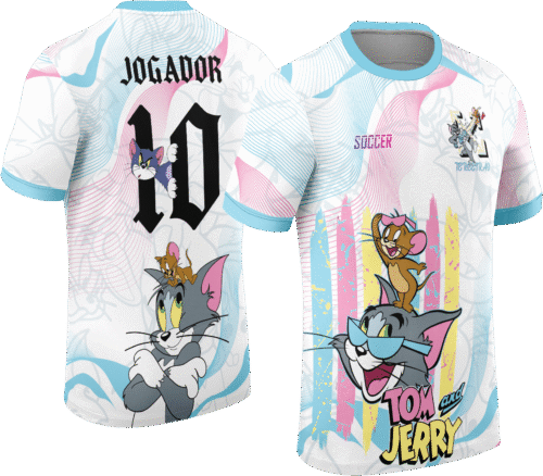 Arte Vetor Camisa Interclasse tom jerry Mod-227