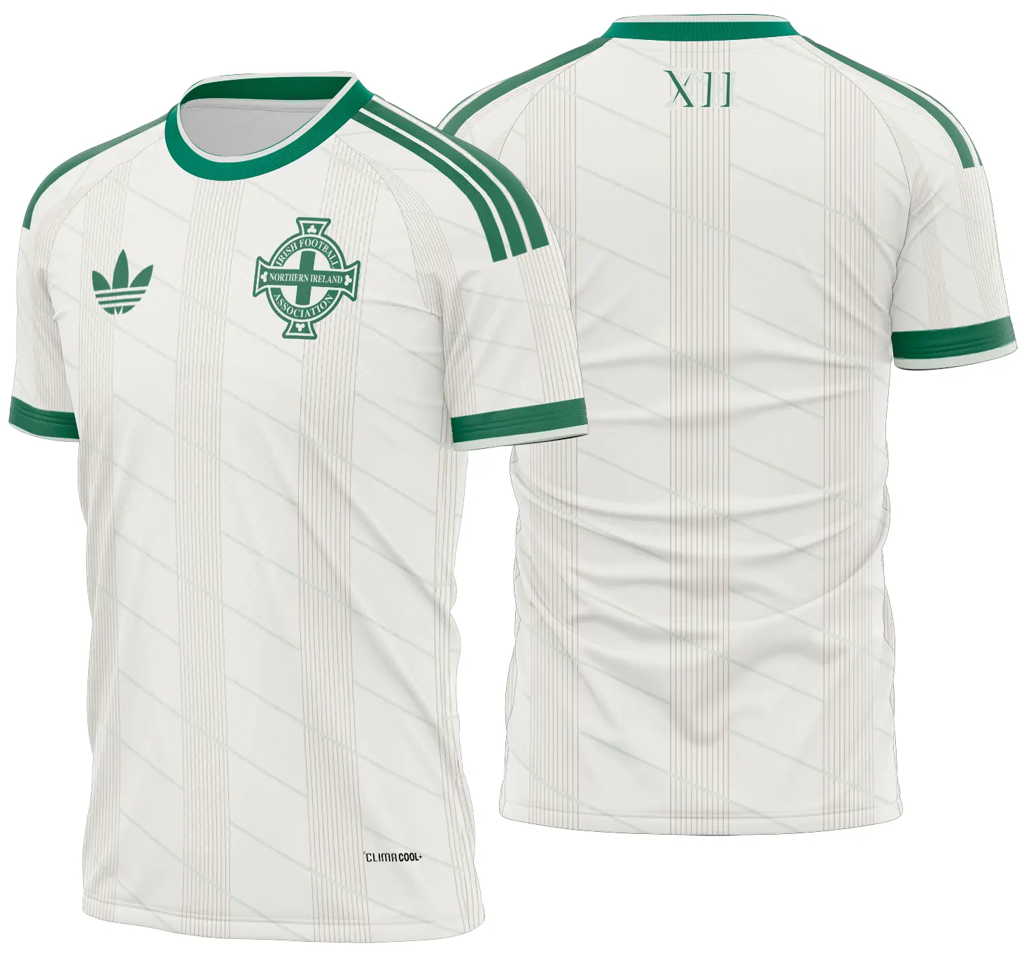 Arte Vetor Camisa Irlanda Norte visita 2026