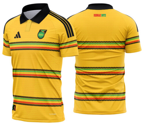 Arte vetor camisa Jamaica Local 2026