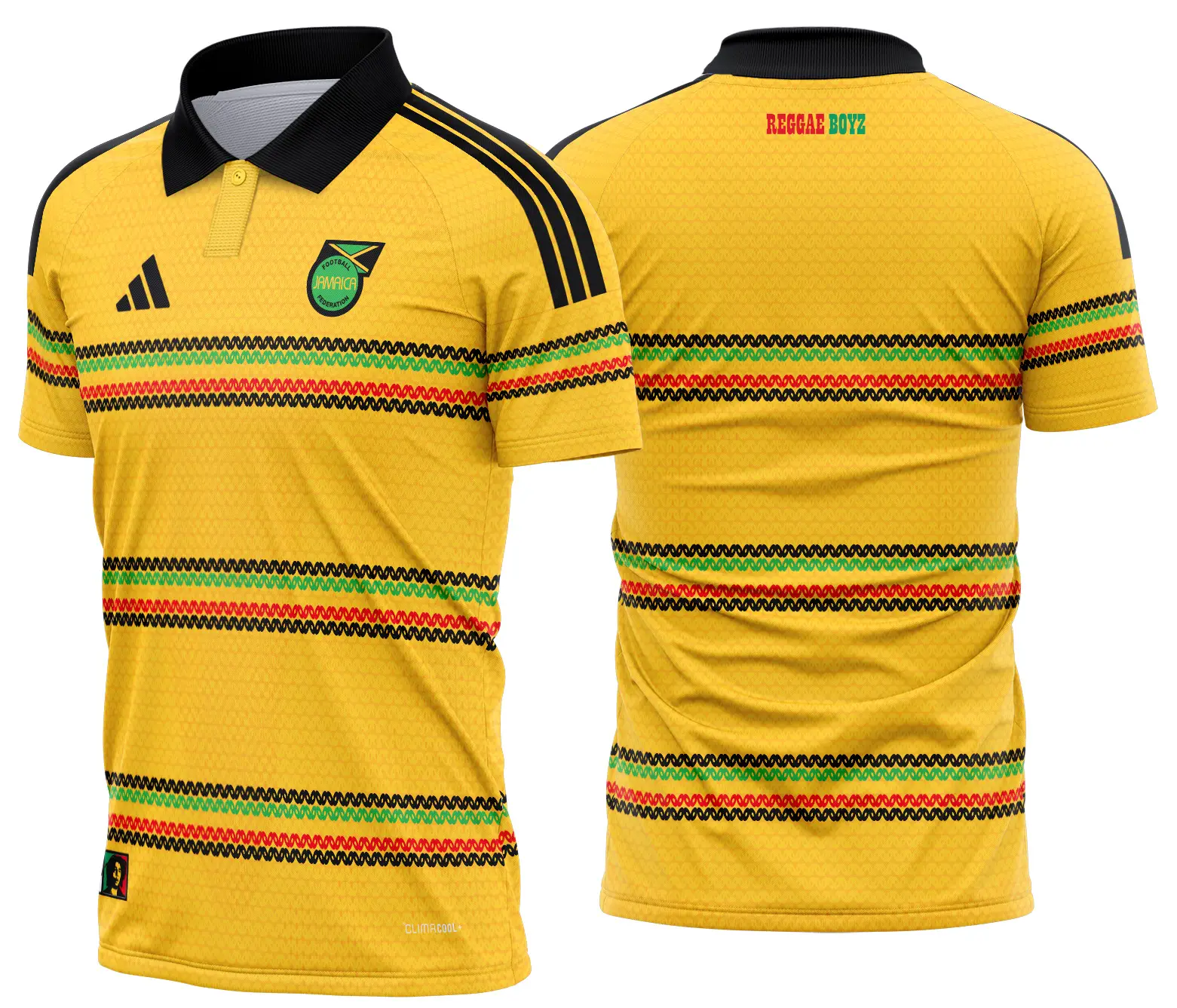 Arte vetor camisa Jamaica Local 2026