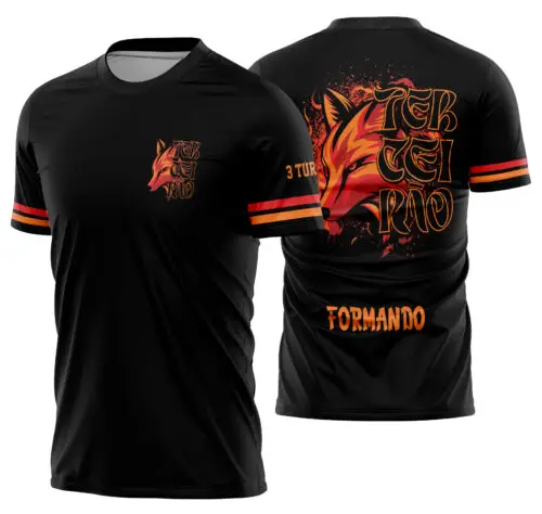 Arte Vetor Camisa Terceirão Raposa Mod-330