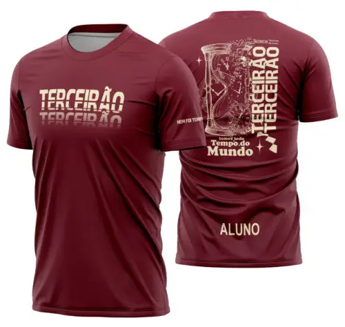 Arte Vetor Camisa Terceirao Tempo perdido Mod-323