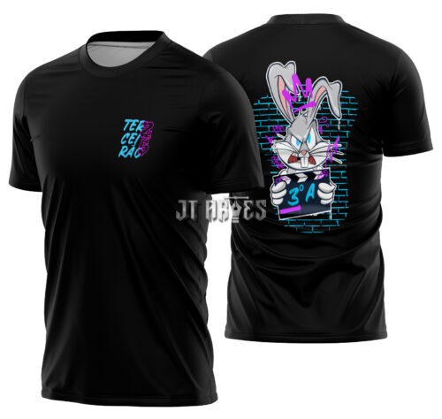 Arte Vetor Camisa Terceirao Coelho Mod-227
