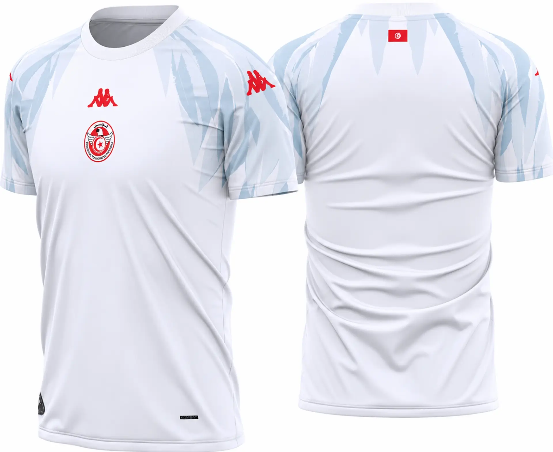 Arte Vetor Camisa Tunisia Titular 2026-28