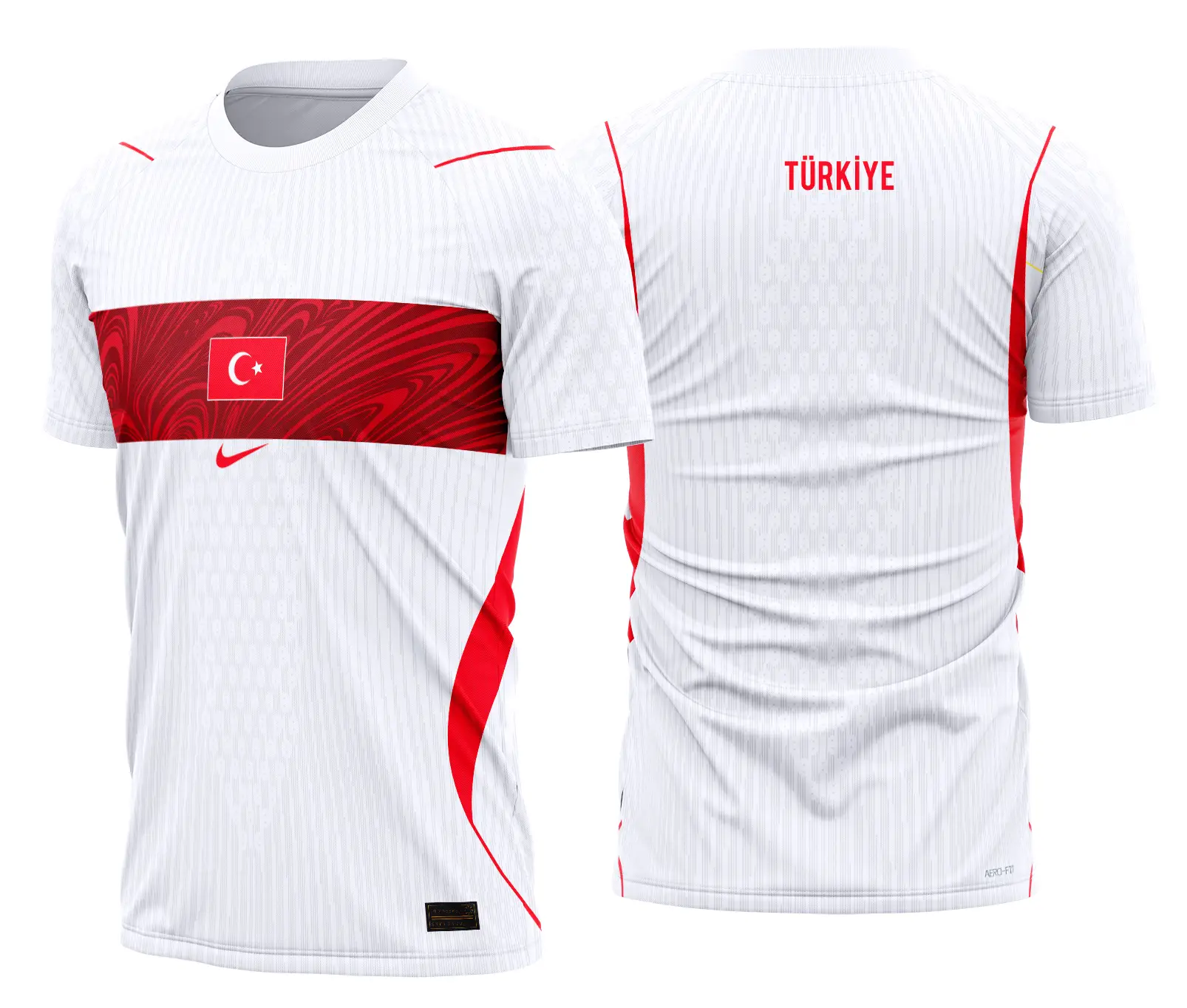 Arte Vetor Camisa Turquia Home 2026
