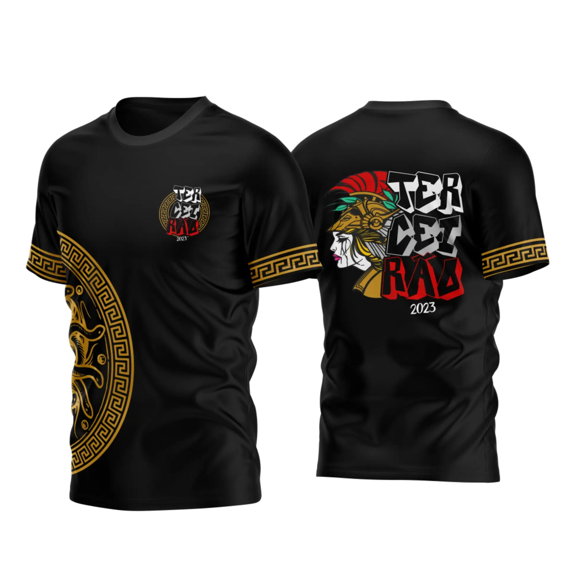 Arte Vetor Camisa terceirao Athenas Mod-33