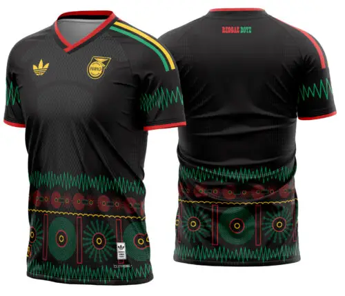 Arte Vetor Camisa Jamaica Visita 2026