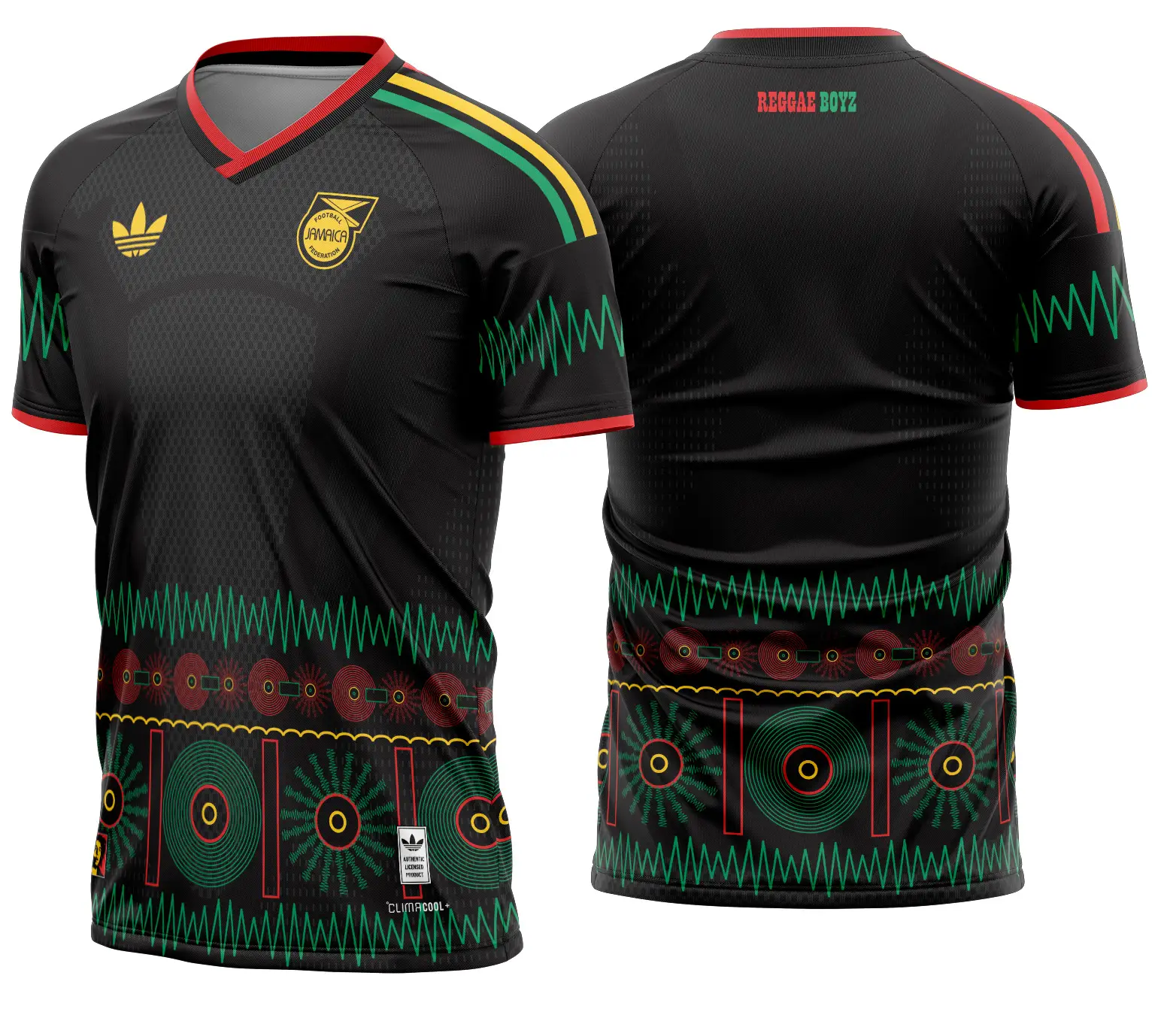 Arte Vetor Camisa Jamaica Visita 2026