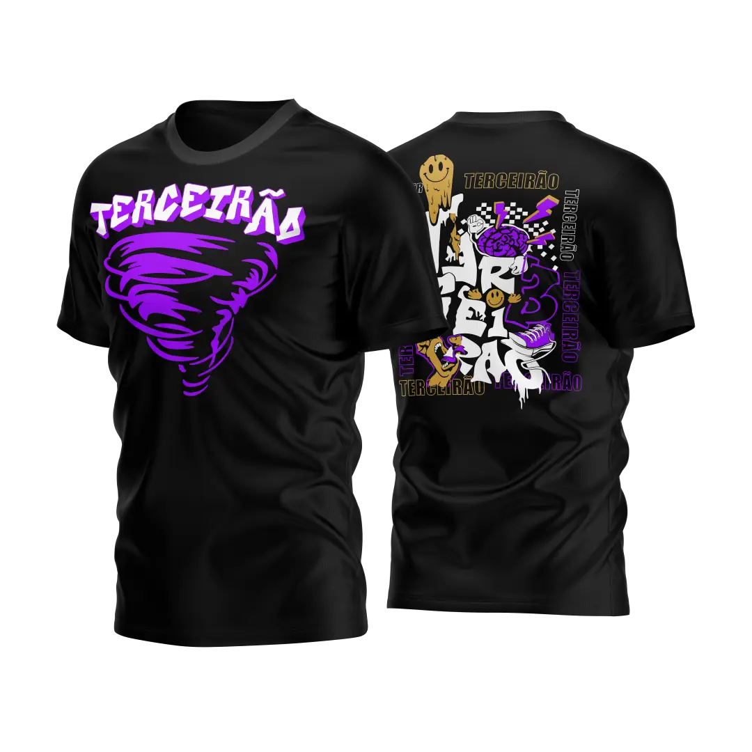 Arte Vetor Camisa terceirao Furacão Mod-16
