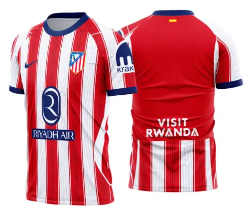 Arte Vetor Camisa Atletico Madrid Home 2026-2027