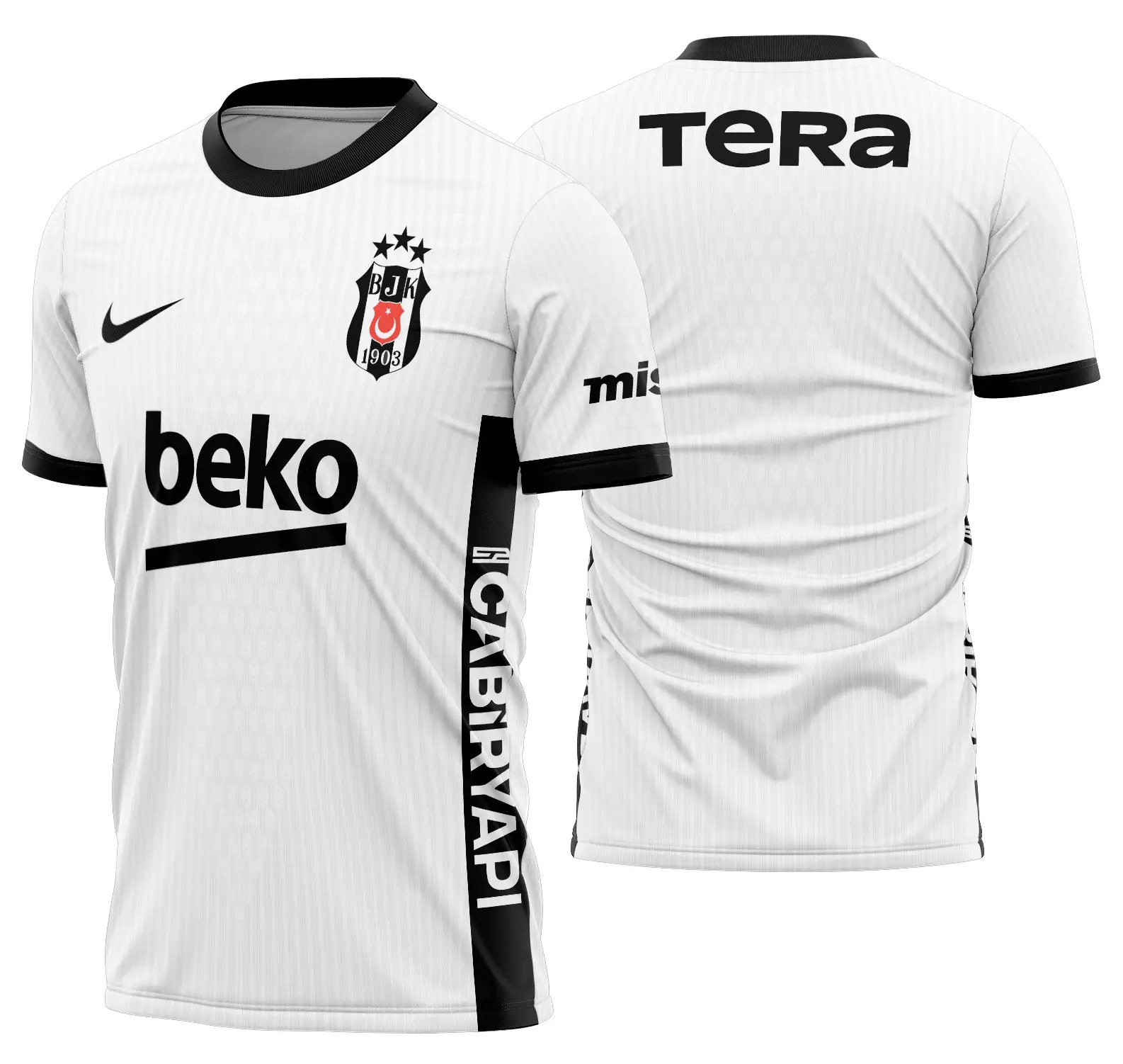 Arte Vetor Camisa Beşiktaş Home 2026-2027