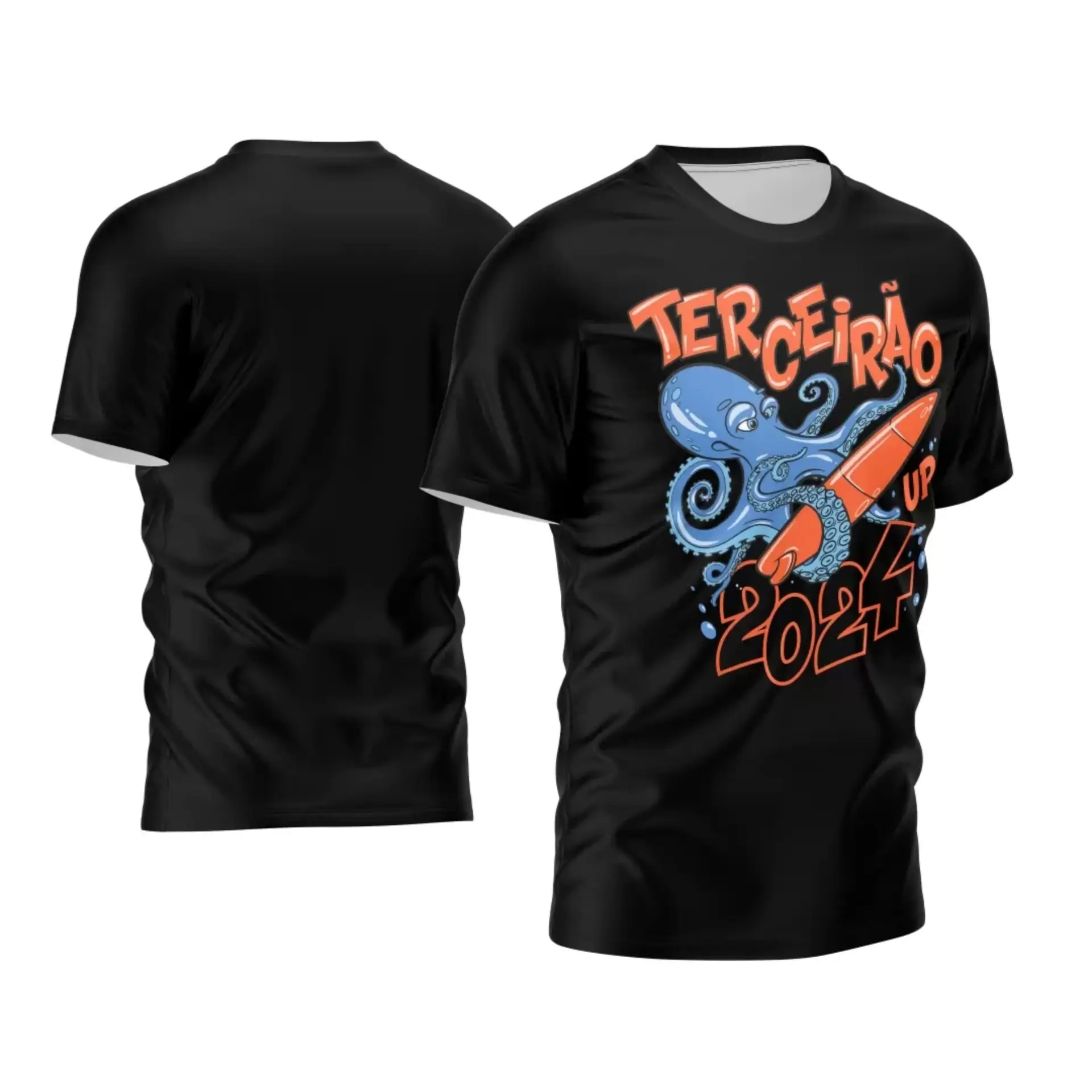 Arte Vetor Camisa Terceirão Polvo Mod-98