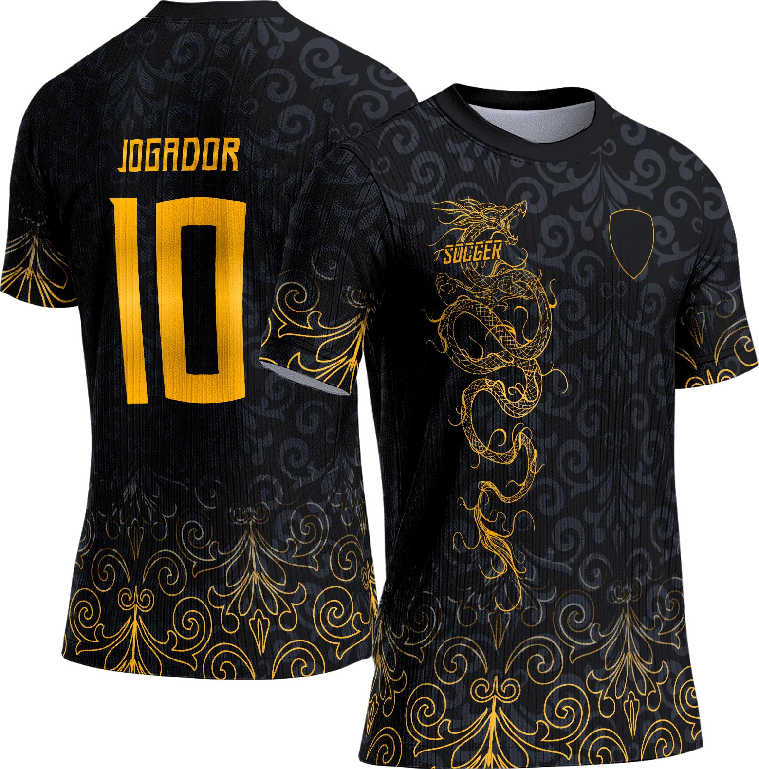Arte Vetor Camisa Interclasse 024 Dragão