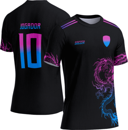 Arte Vetor Camisa Interclasse 027 Dragão