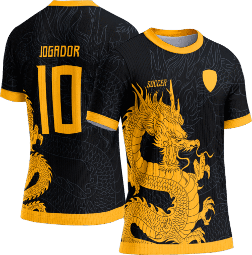 Arte Vetor Camisa Interclasse 028 Dragão