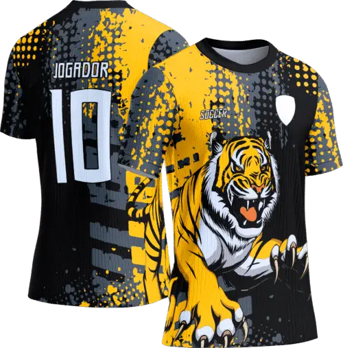 Arte Vetor Camisa Interclasse 033 Tigre