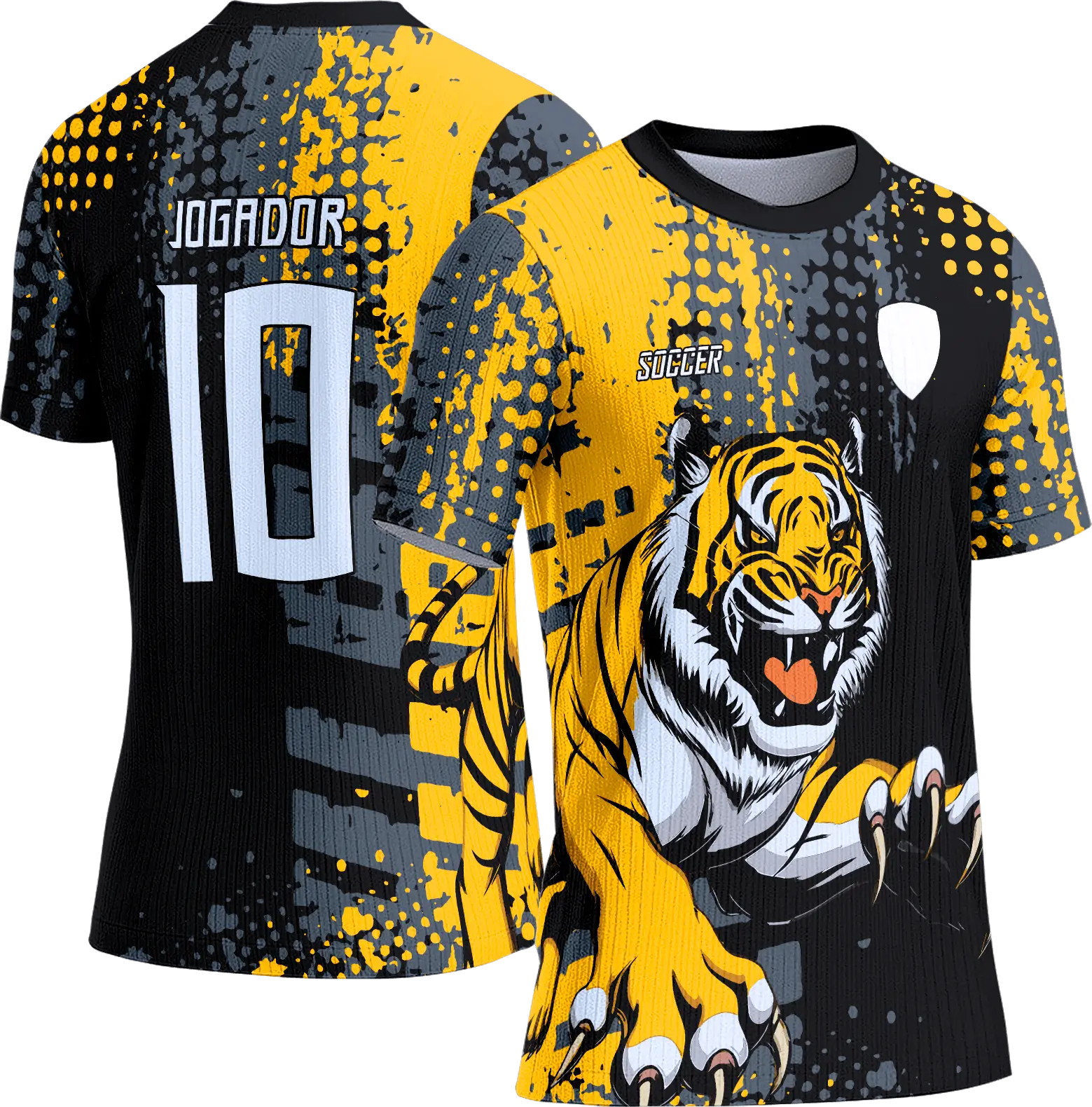 Arte Vetor Camisa Interclasse 033 Tigre