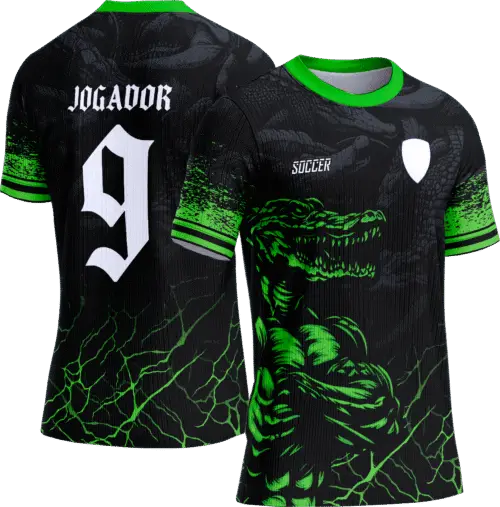Arte Vetor Camisa Interclasse 171 Crocodilo