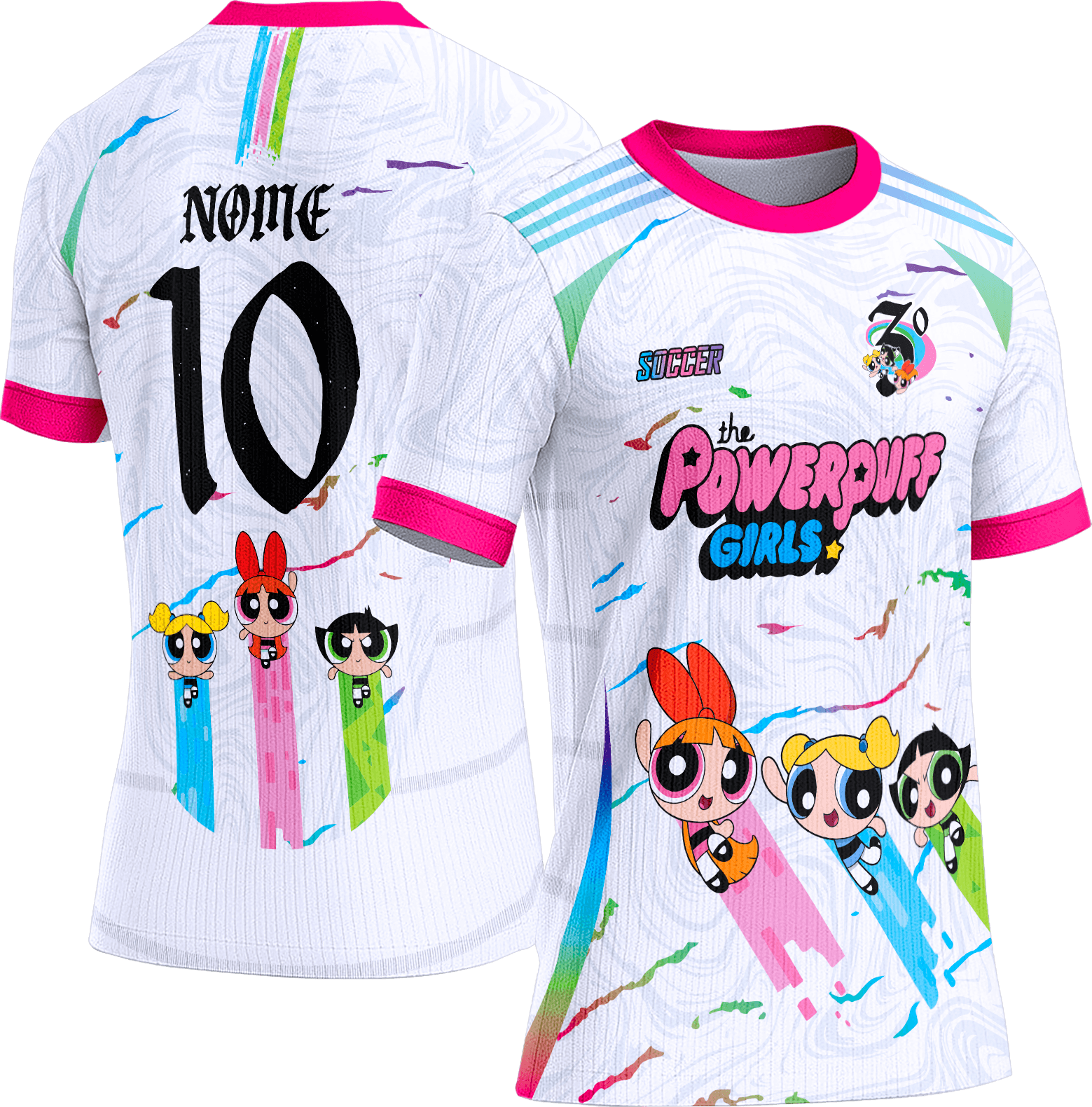 Arte Vetor Camisa Interclasse 173 Meninas Superpoderosas