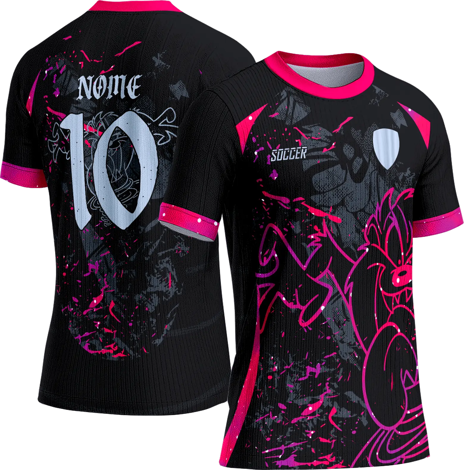 Arte Vetor Camisa Interclasse 175 Taz Mania