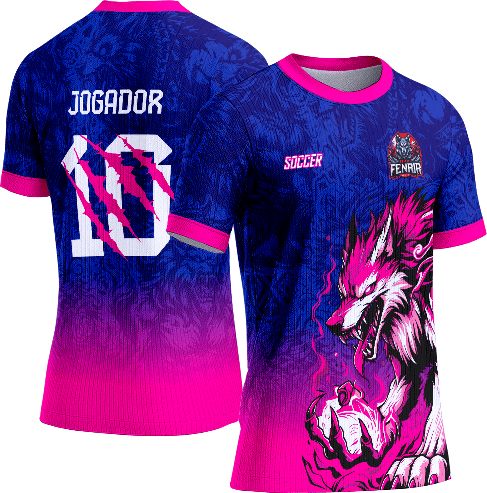Arte Vetor Camisa Interclasse 236 Lobo